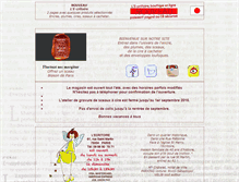 Tablet Screenshot of ecritoire.fr