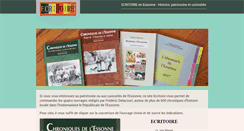 Desktop Screenshot of ecritoire.org