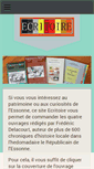Mobile Screenshot of ecritoire.org